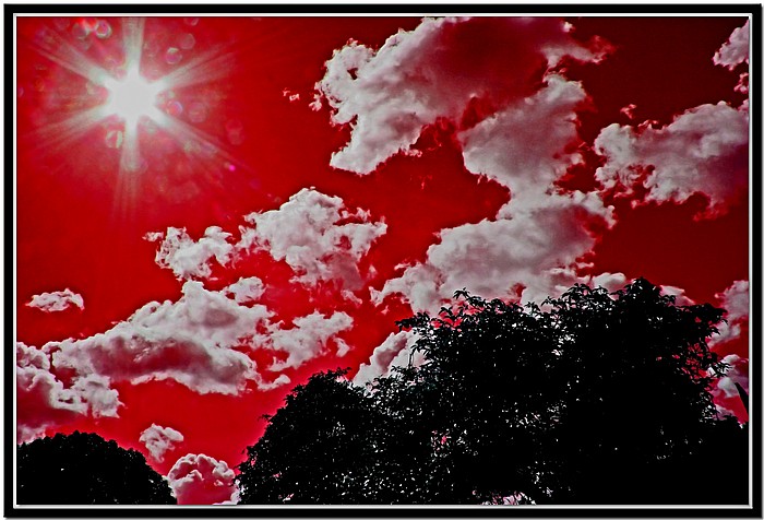 photo "Six Spokes" tags: landscape, clouds