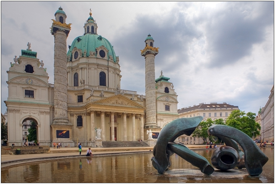 photo "Karlskirche" tags: architecture, travel, landscape, Europe