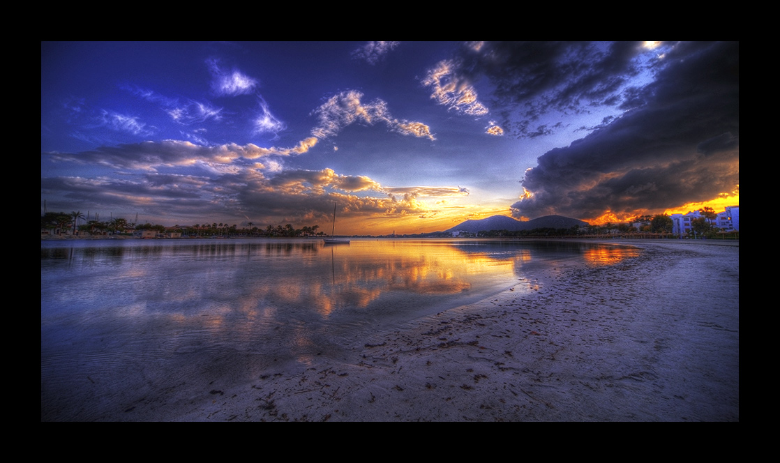 photo "Evening in Alcudia" tags: landscape, sunset, water