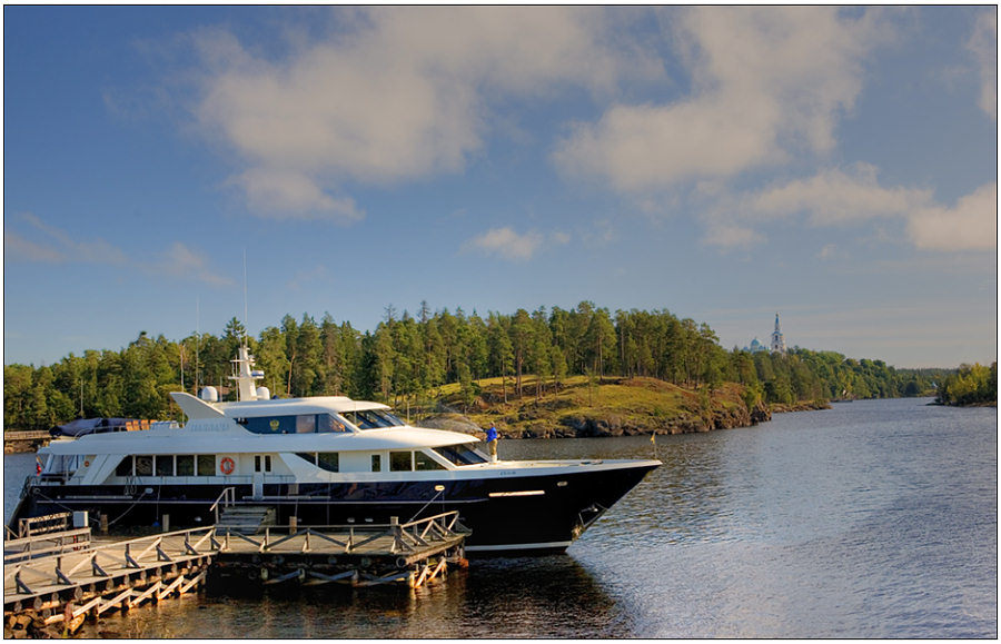 photo "Valaam. A kind on the Monastic bay" tags: landscape, travel, Europe, water