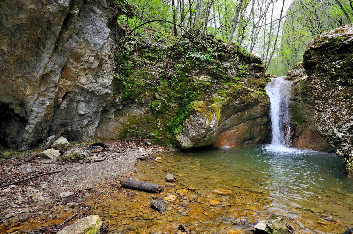 фото "Водопад на рекеКучук-карасу." метки: пейзаж, горы