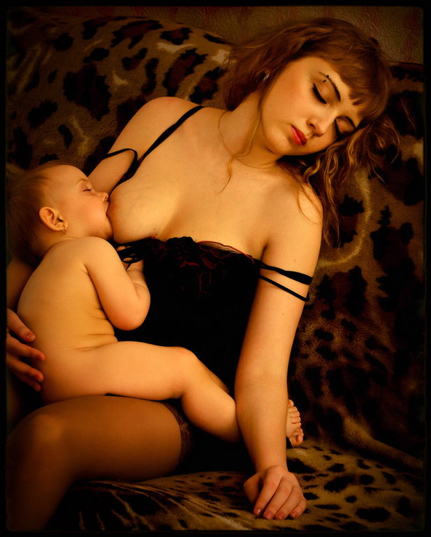 фото "Vierge et l'Enfant Endormis (Dans la Clef d'Or)" метки: жанр, ню, 