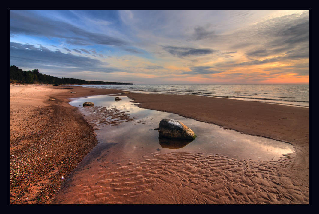 photo "***" tags: landscape, sunset, water