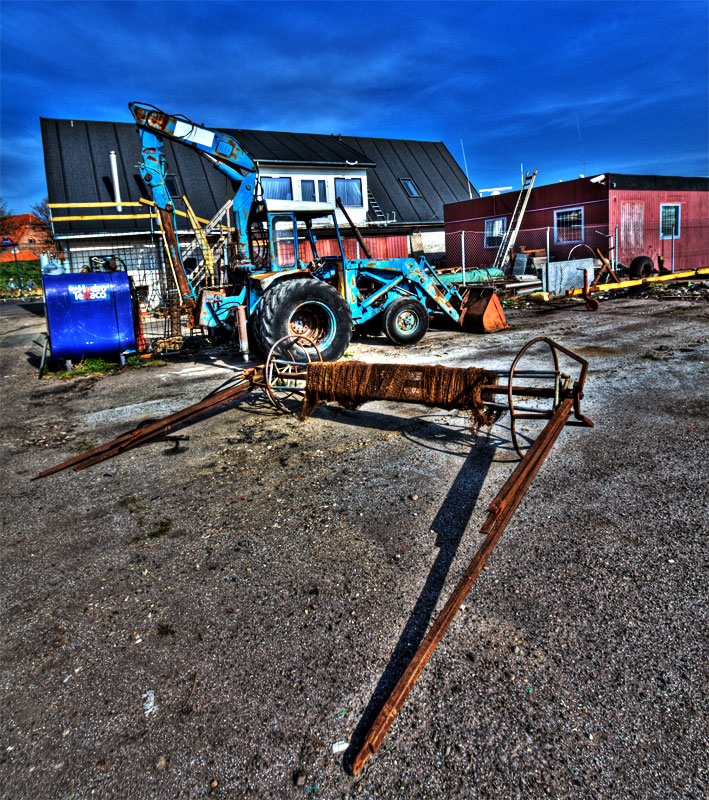 photo "tractor" tags: landscape, panoramic, 