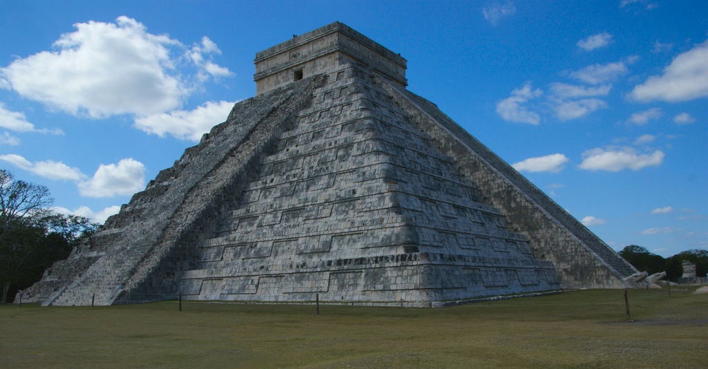 photo "Pyramid of Chichen Itza" tags: architecture, travel, landscape, North America