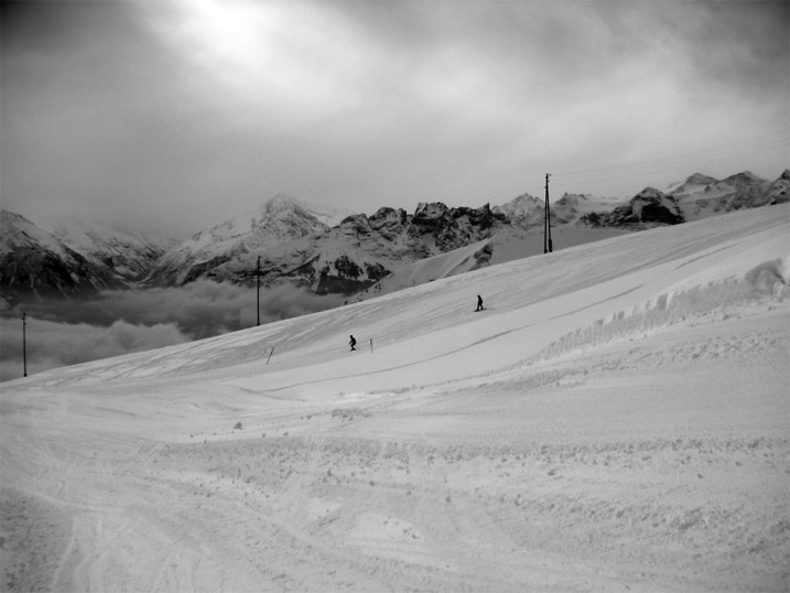 photo "downhill" tags: sport, landscape, winter