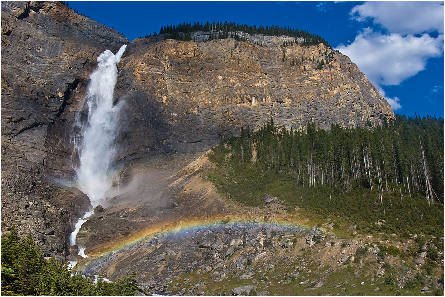 photo "Rainbow" tags: landscape, forest, mountains