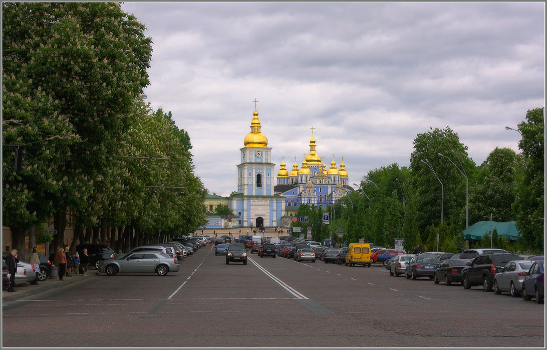 фото "Михайловский Златоверхий. Киев" метки: архитектура, город, пейзаж, 