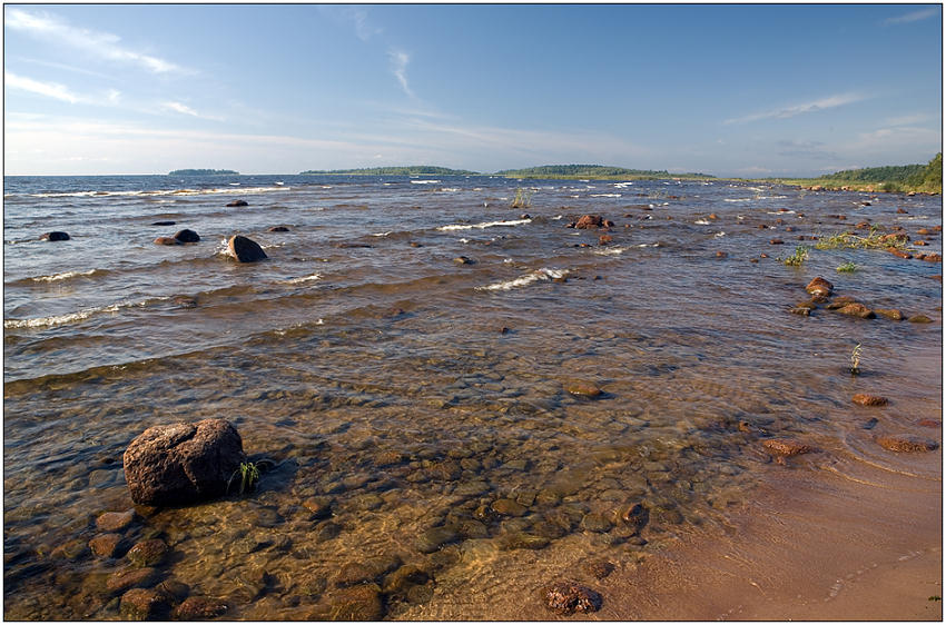photo "Shoal of Ladoga" tags: landscape, summer, water