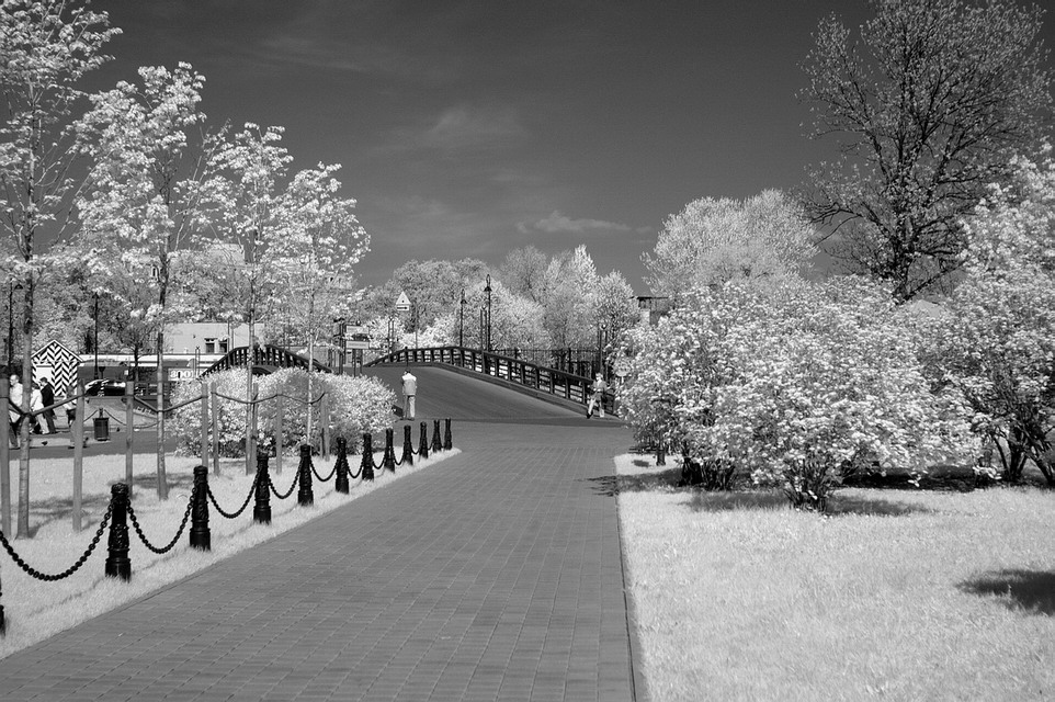 photo "Infra-RED Petersburg" tags: city, 