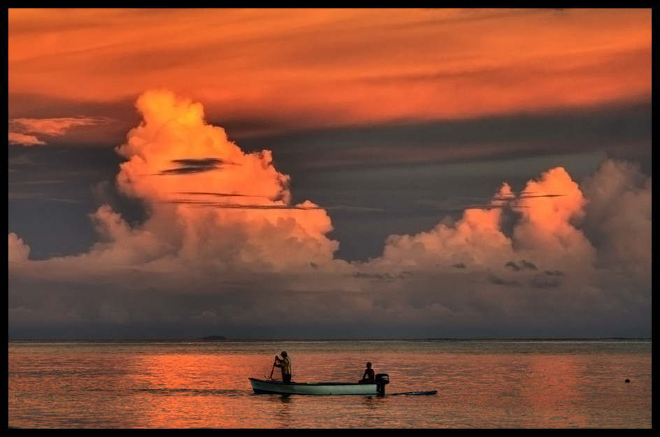 photo "the fishermen at the sunset" tags: landscape, travel, Africa, sunset