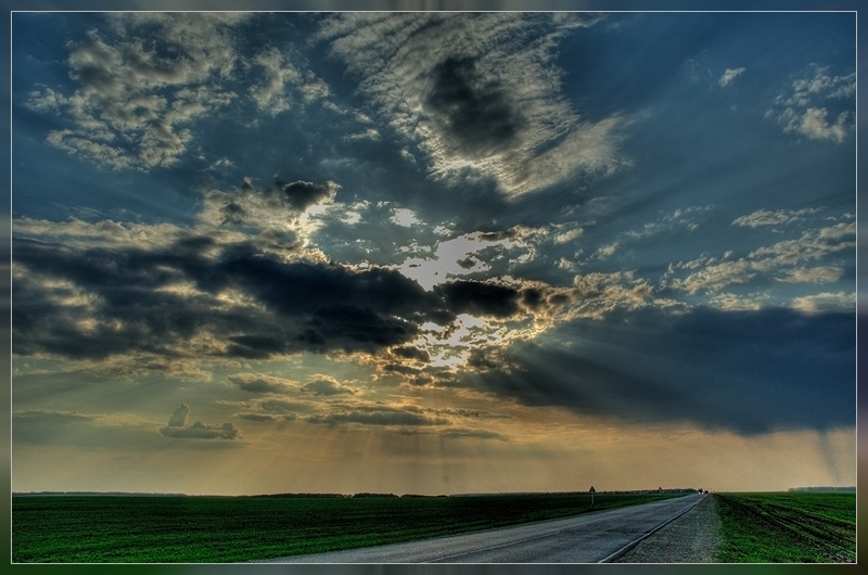 photo "Трасса" tags: landscape, clouds