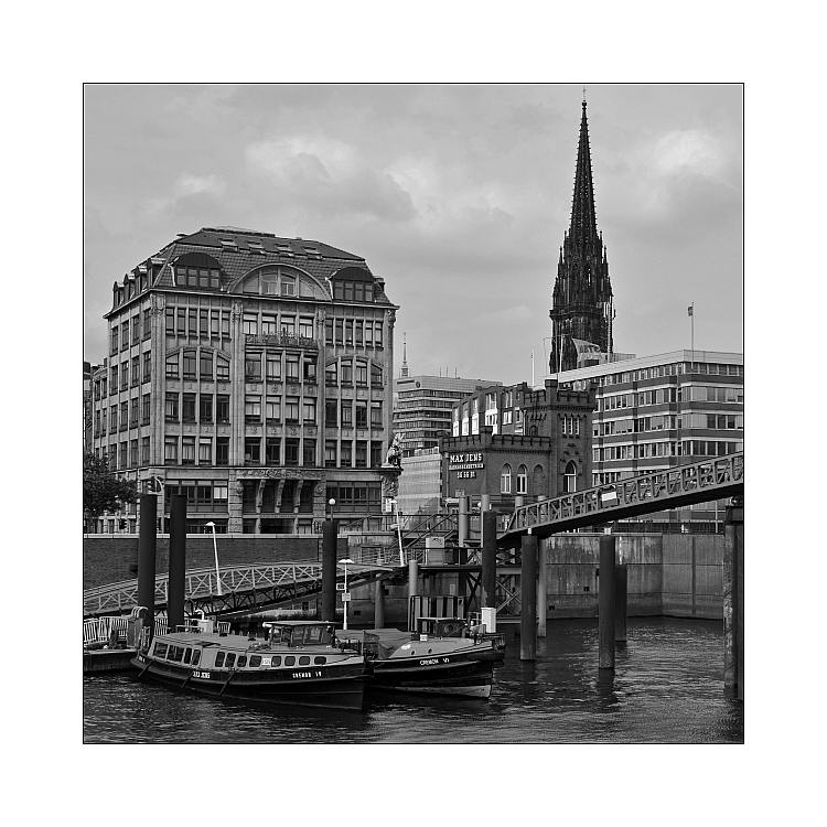 фото "Hamburg" метки: черно-белые, город, 