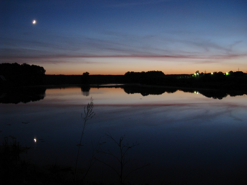 photo "Evening, almost night... (7)" tags: landscape, night, water