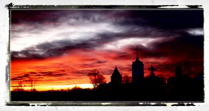 фото "Закат" метки: архитектура, пейзаж, 