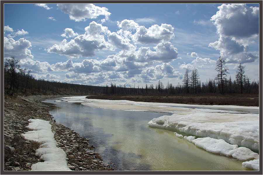 фото "Весенняя река" метки: пейзаж, весна, вода
