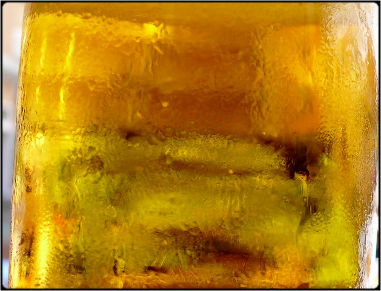 photo "yellow glass" tags: macro and close-up, abstract, 