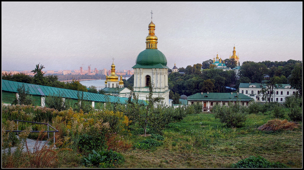 фото "Киев на закате" метки: архитектура, город, пейзаж, 