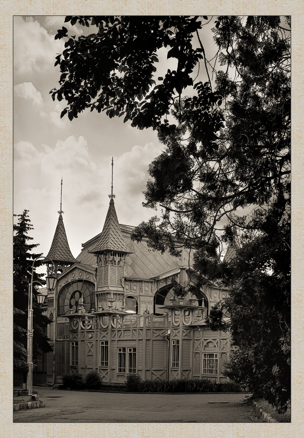 photo "Lermontovskaya gallery in Pyatigorsk" tags: architecture, landscape, 