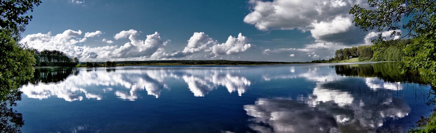 фото "Гляжусь в тебя, как в зеркало" метки: пейзаж, вода, облака