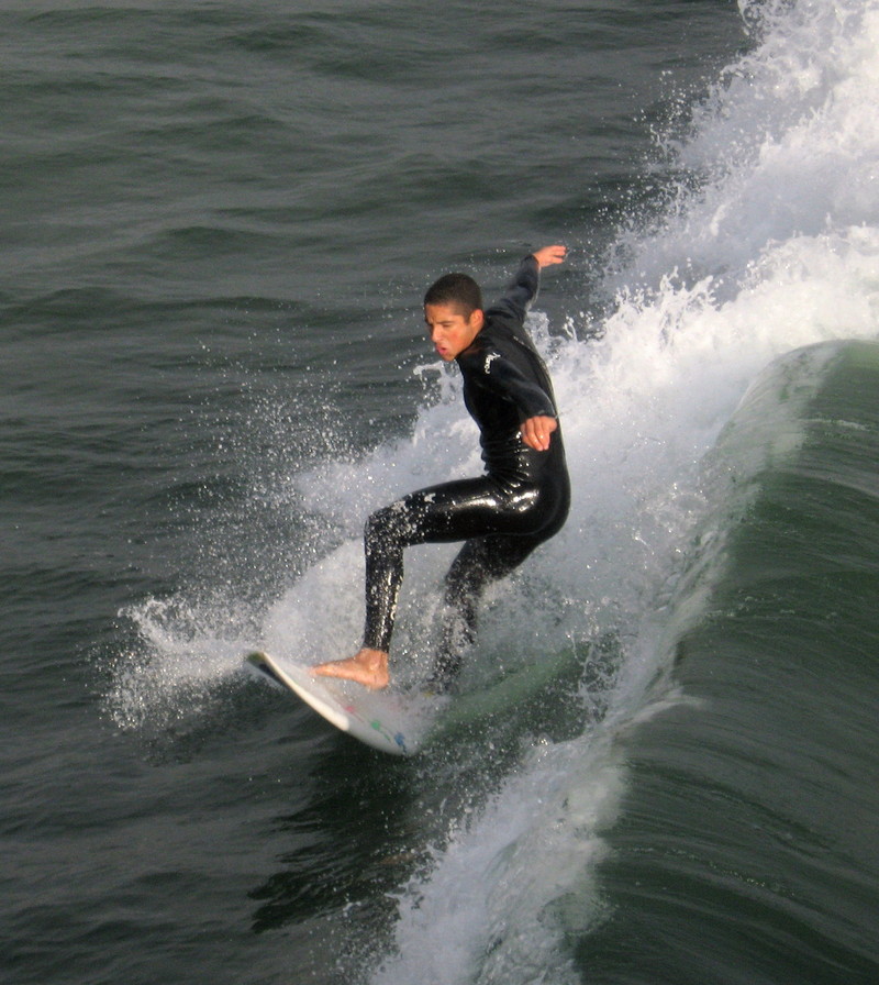 photo "Breaking the waves" tags: sport, landscape, water