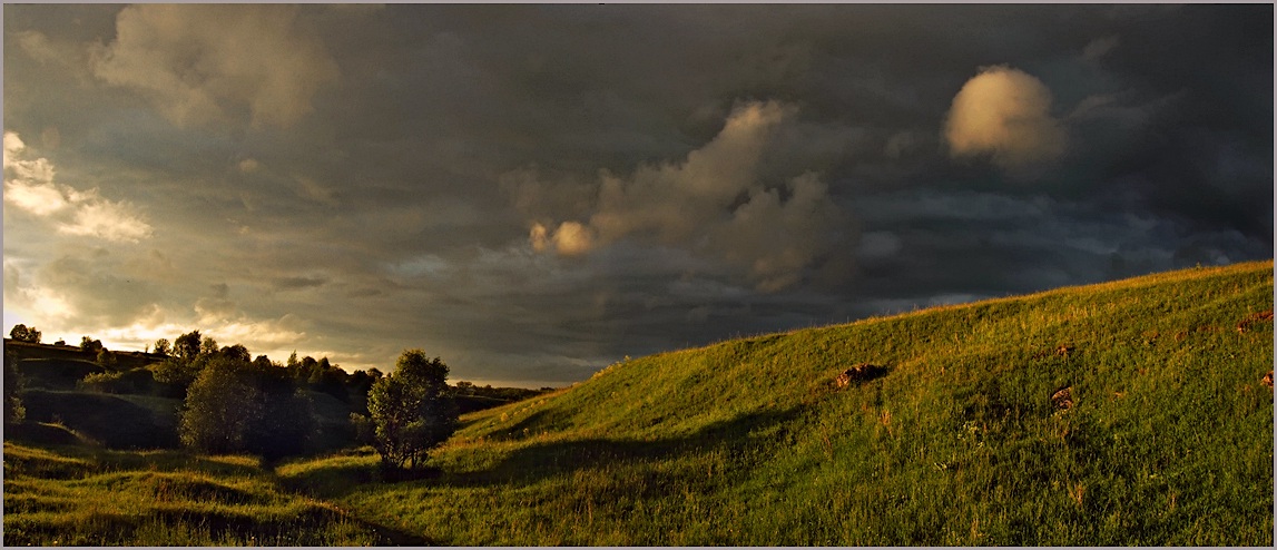 фото "Вечер после грозы" метки: пейзаж, лето, облака