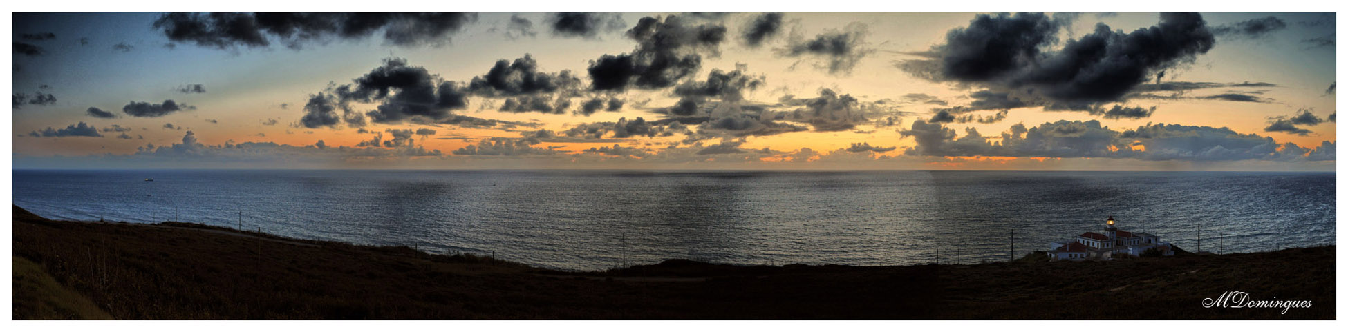 photo "Dusk" tags: panoramic, landscape, sunset