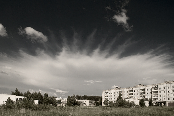 фото "Дальняя гроза" метки: пейзаж, лето