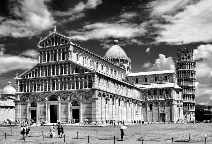 photo "Ансамбль" tags: black&white, architecture, landscape, 