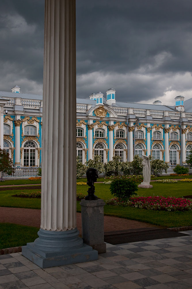 фото "Пушкин, гроза" метки: архитектура, фрагмент, пейзаж, 