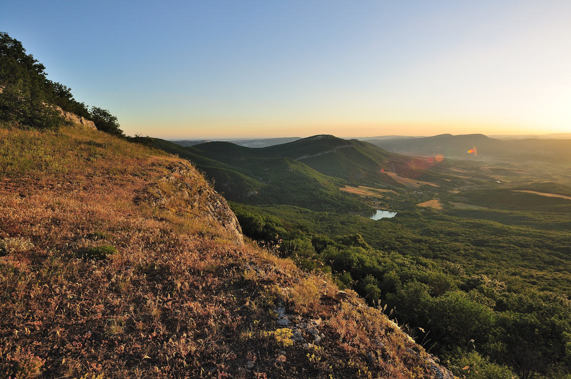 фото "Рассвет на Лысой горе." метки: пейзаж, горы