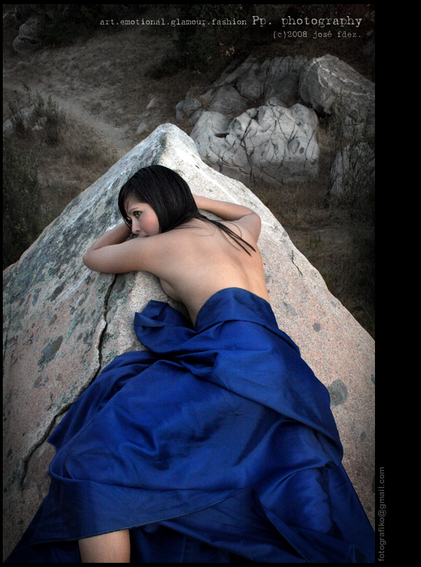 photo "en las rocas" tags: nude, portrait, woman