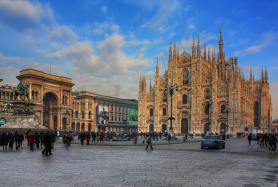 фото "Миланская площадь" метки: архитектура, путешествия, пейзаж, Европа