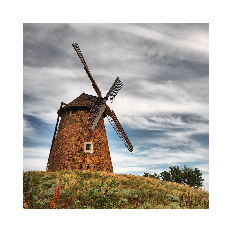 photo "Windmill" tags: architecture, landscape, summer