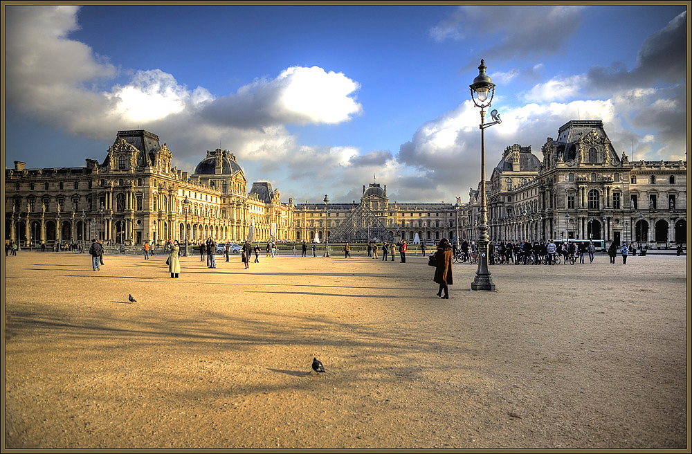 photo "The Louvre, Paris" tags: architecture, travel, landscape, Europe