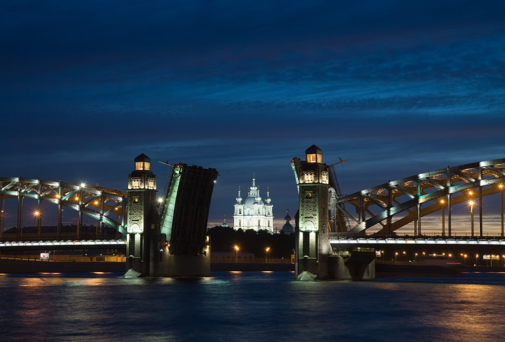 photo "White nights. Saint-petersbourg." tags: architecture, landscape, night