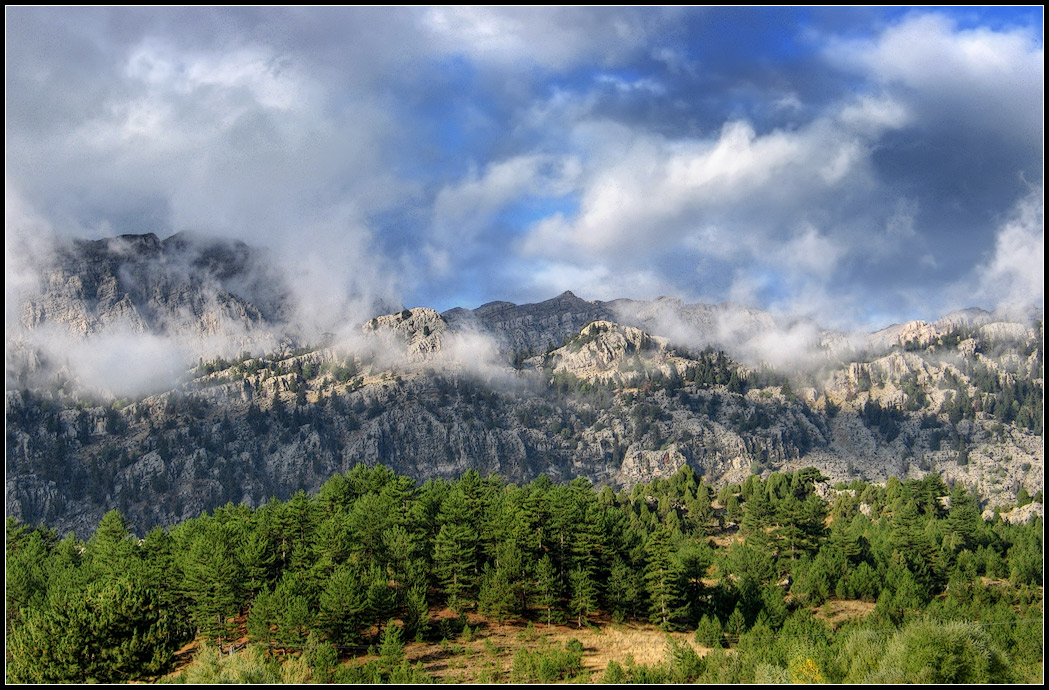 фото "горы и облака" метки: пейзаж, горы, лето