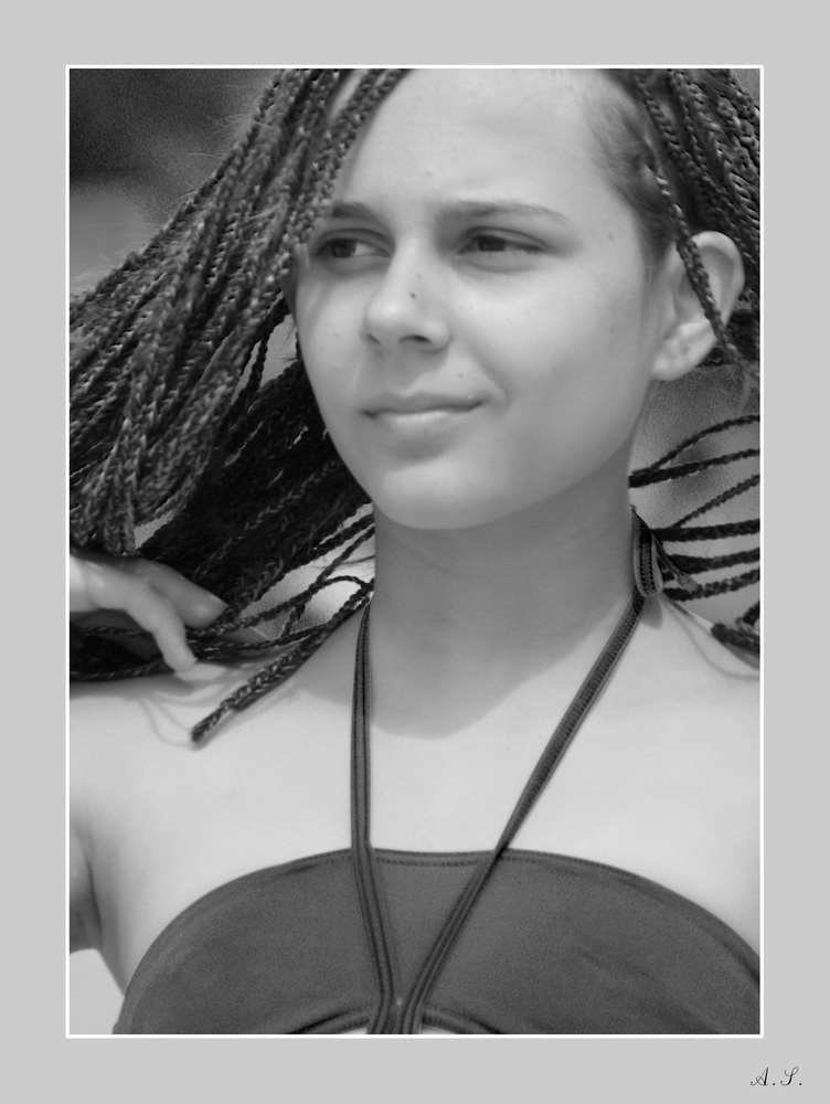 photo "***" tags: portrait, black&white, 