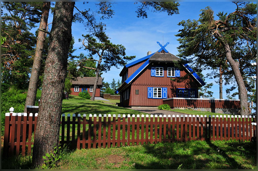 фото "Thomas-Mann-House in Nida" метки: архитектура, путешествия, пейзаж, Европа