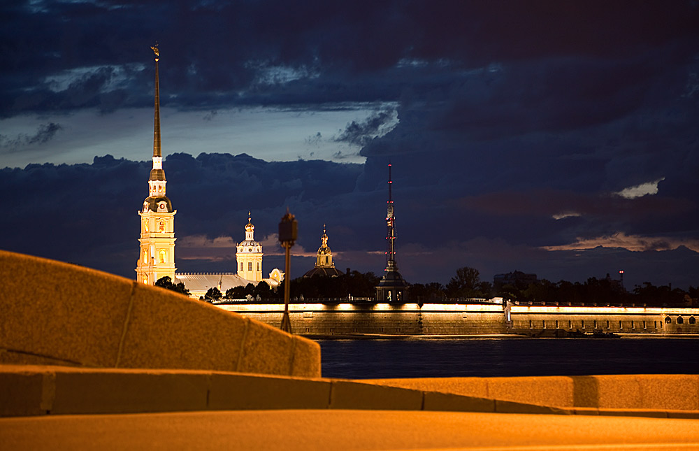 photo "gouache of the white night" tags: architecture, landscape, night