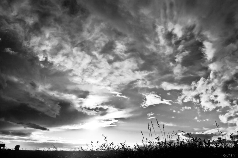фото "***" метки: пейзаж, черно-белые, облака