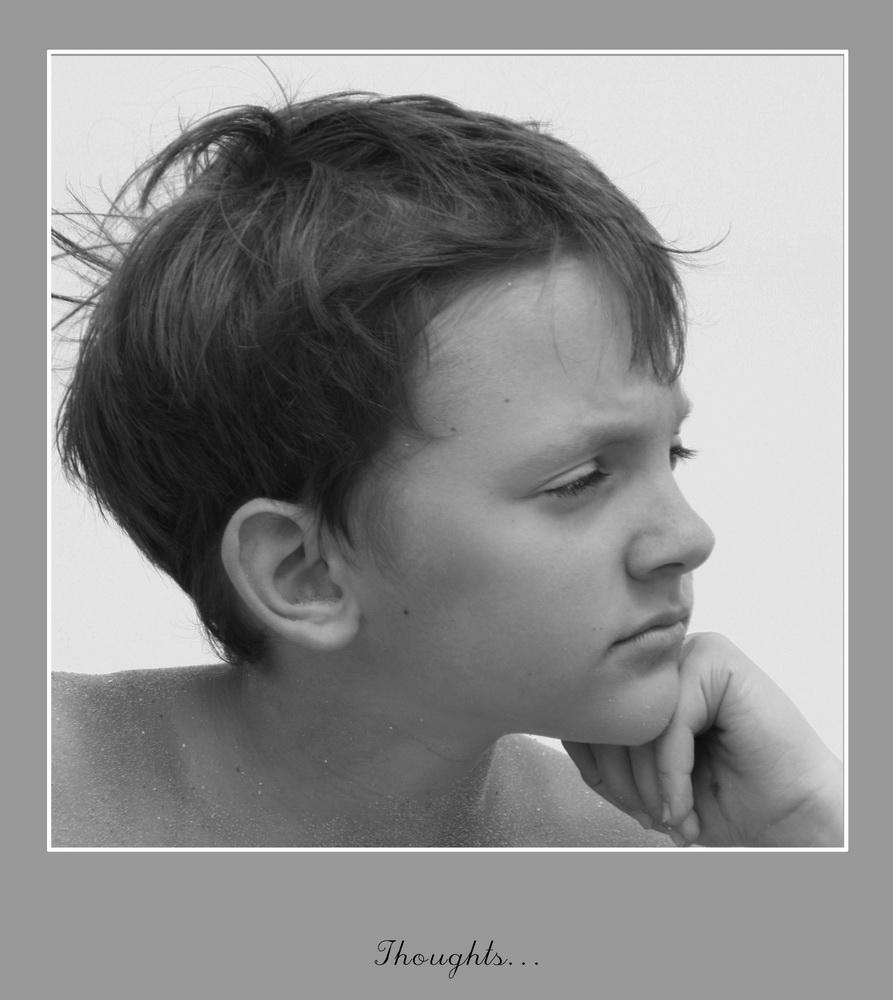 photo "***" tags: portrait, black&white, children
