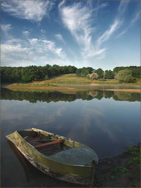 photo "dreaming away" tags: landscape, clouds, water