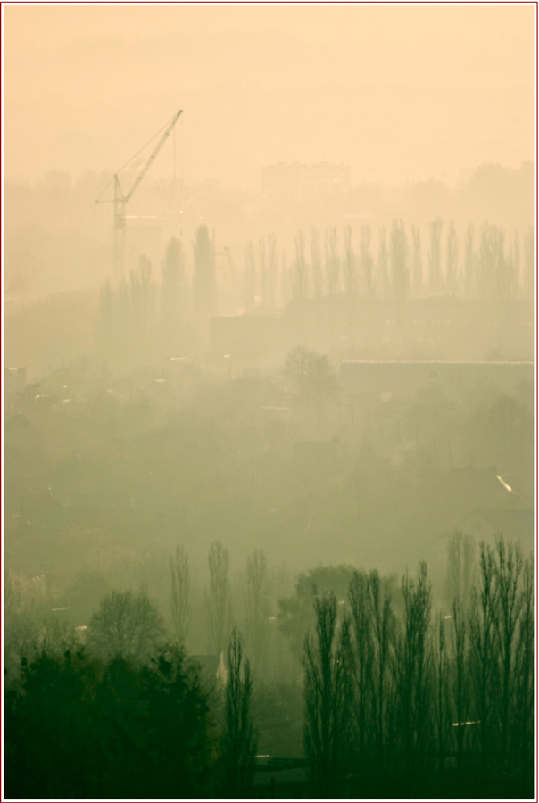 photo "Peach dream of Kharkov City" tags: landscape, 