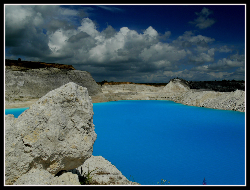 photo "Blue" tags: landscape, clouds, water