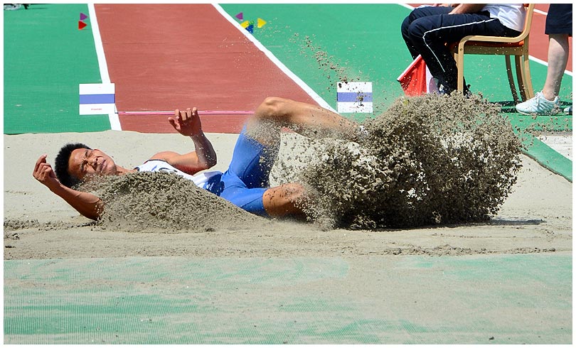 photo "Long jump winner" tags: sport, 