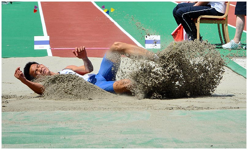 фото "Long jump winner" метки: спорт, 