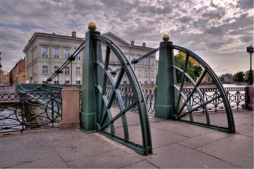 фото "Почтамтский мостик" метки: архитектура, город, пейзаж, 