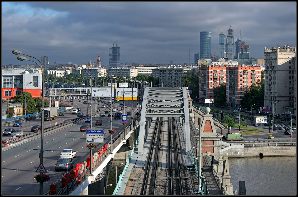 photo "Moscow builds" tags: architecture, city, landscape, 