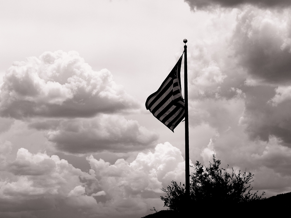 photo "Standing Strong" tags: landscape, clouds, summer